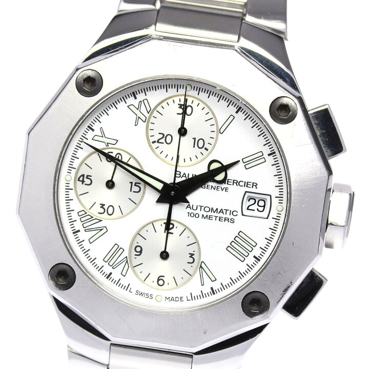 楽天市場】【Baume & Mercier】ボーム＆メルシェ リビエラ クロノ 