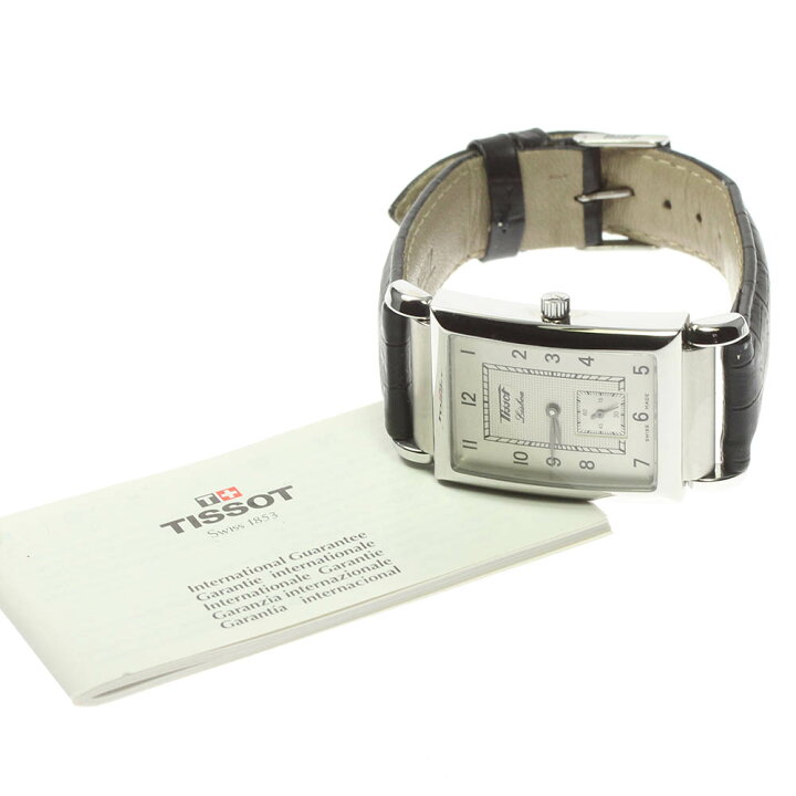 楽天市場】☆美品☆保証書付き【TISSOT】ティソ リスボア Z150 手巻き 