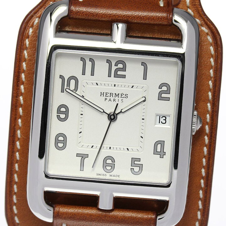 楽天市場】☆美品【HERMES】エルメス ケープコッド CC1.810 クォーツ  