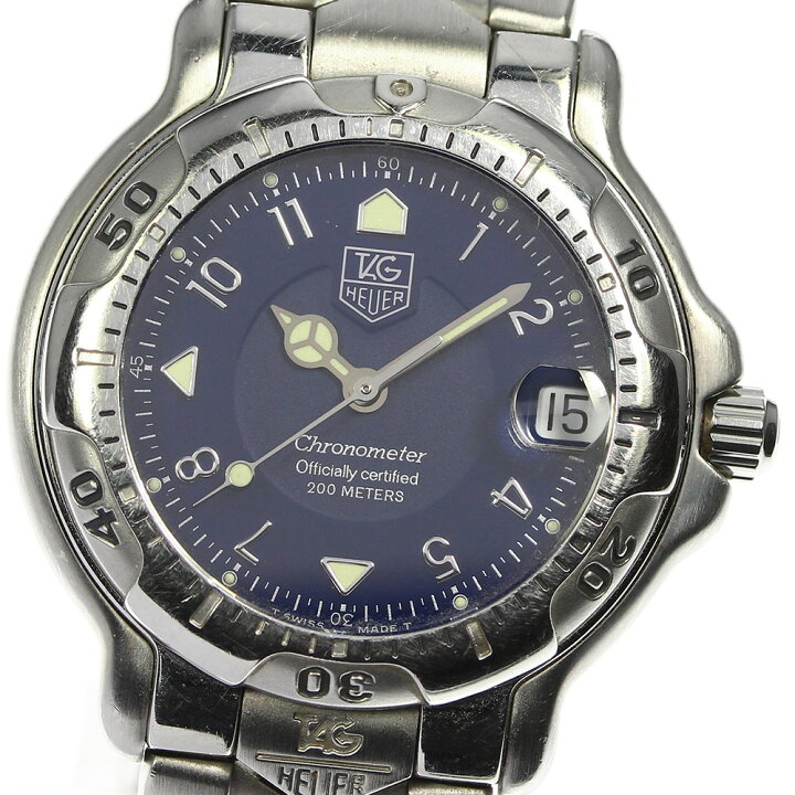 楽天市場】【TAG HEUER】タグホイヤー 6000シリーズ デイト WH5213-K1 