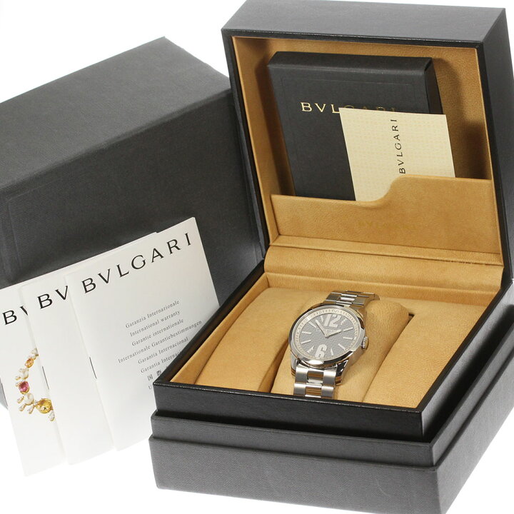 楽天市場】☆箱・保証書付き【BVLGARI】ブルガリ ソロテンポ ST37S 