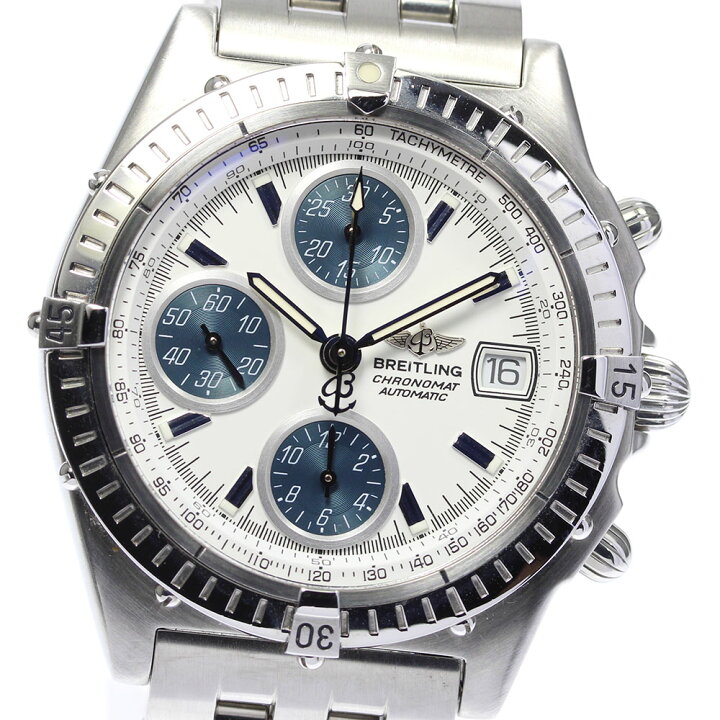 楽天市場】☆美品【BREITLING】ブライトリング クロノマット ブラック  
