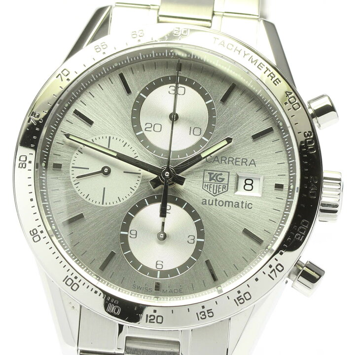 楽天市場】☆良品【TAG HEUER】タグホイヤー カレラ クロノグラフ  