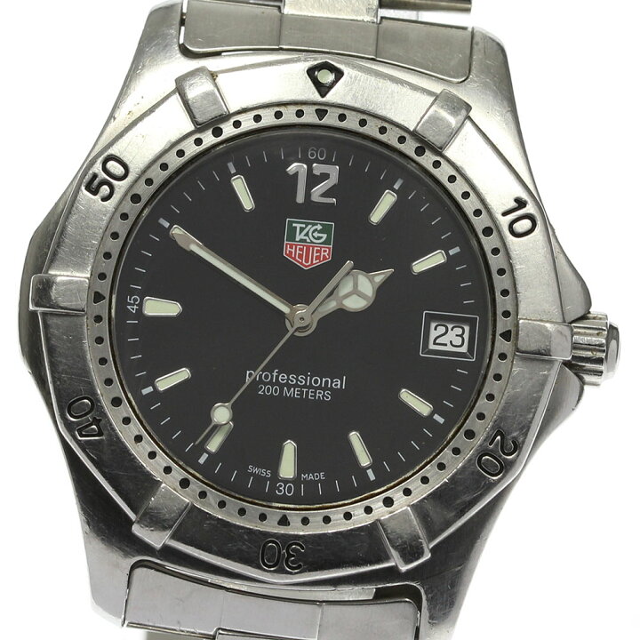 タグホイヤー TAG HEUER CK1120 プロフェッショナル200M クロノグラフ  