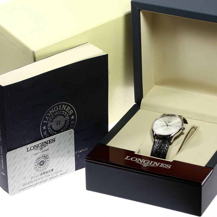 楽天市場】☆箱・保証書付き【LONGINES】ロンジン リール デイト L4 