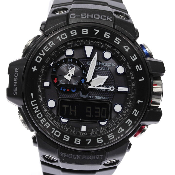 楽天市場】☆極美品☆箱・保証書付き【CASIO】カシオ G-SHOCK ガルフ 