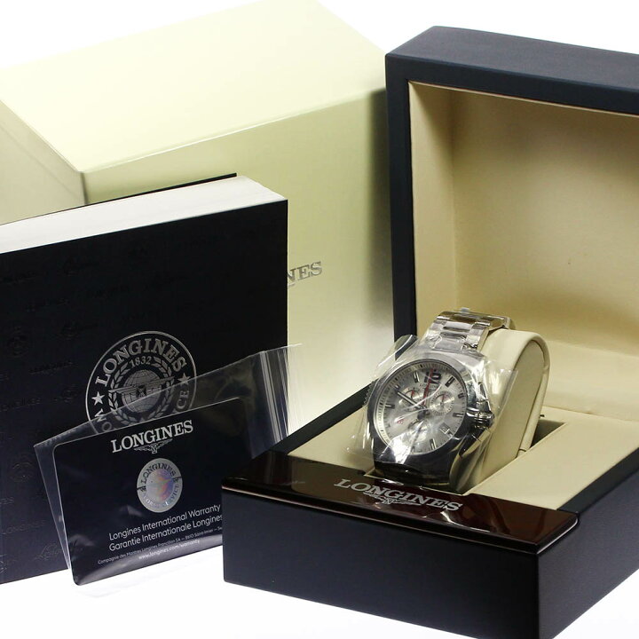 楽天市場】☆未使用品☆箱・保証書付き【LONGINES】ロンジン コン 