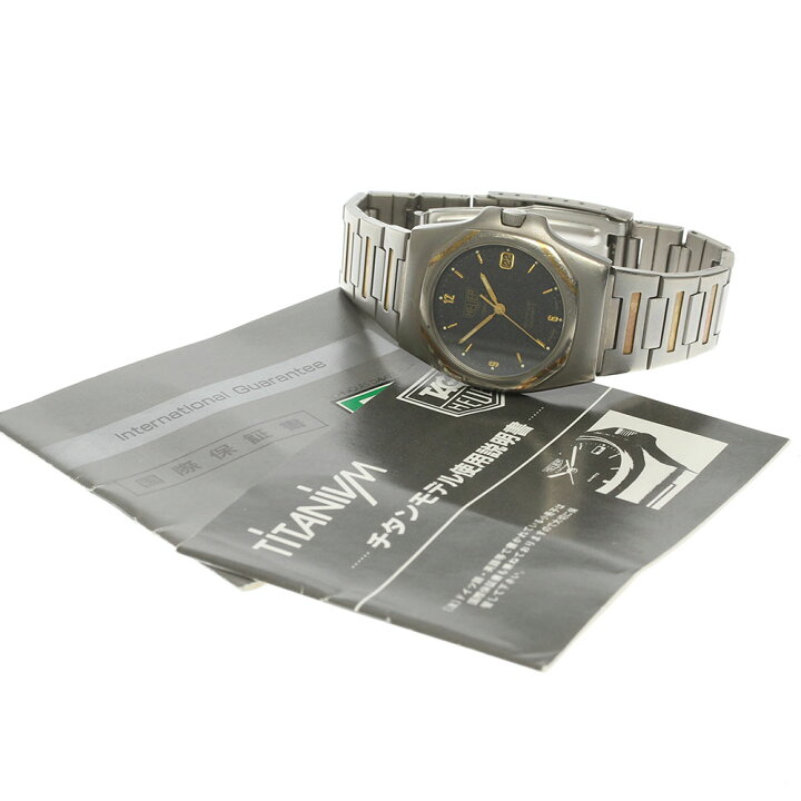 楽天市場】☆保証書付き【Heuer】ホイヤー チタニウム 825.213 