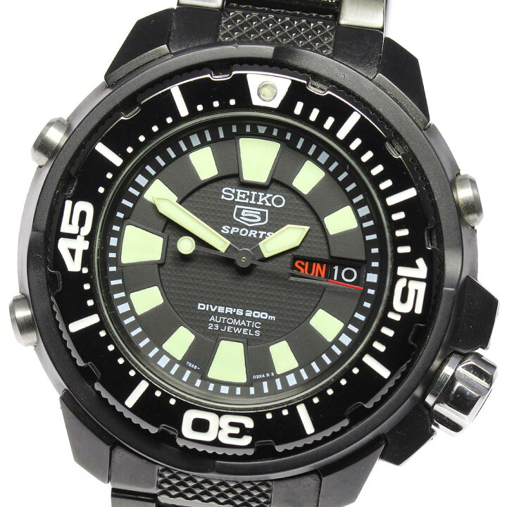楽天市場】☆良品【SEIKO】セイコー セイコー5 スポーツ デイデイト 