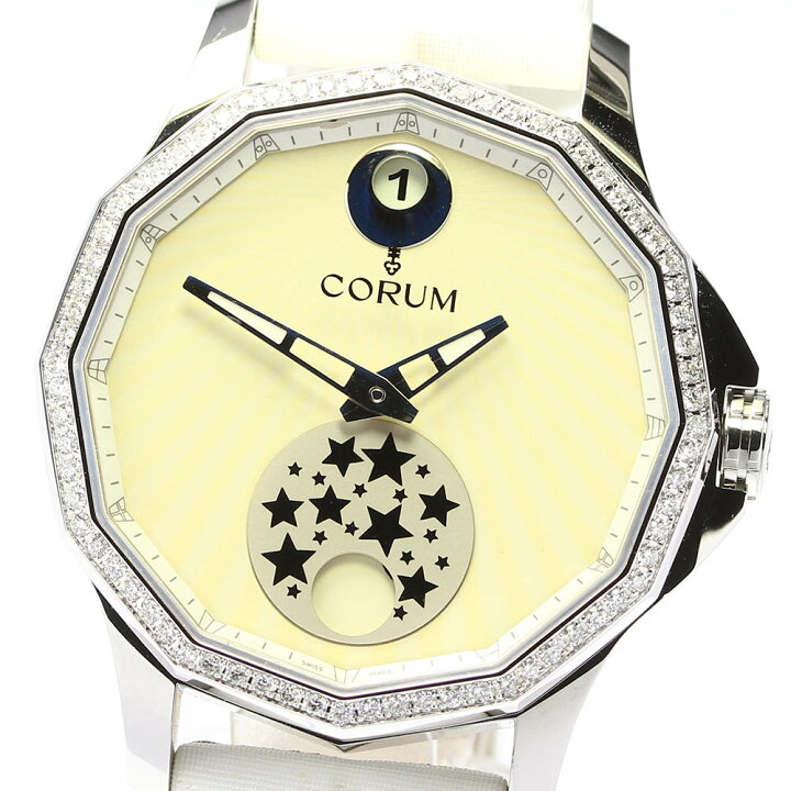楽天市場】☆美品☆箱付き【CORUM】コルム アドミラルズカップ ダイヤ 