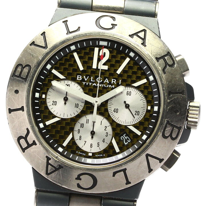 楽天市場】【BVLGARI】ブルガリ ディアゴノ チタニウム カーボン 