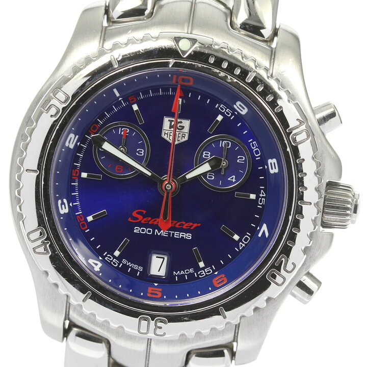 楽天市場】【TAG HEUER】タグホイヤー リンク シーレーサー クロノ 