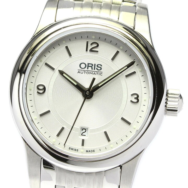 楽天市場】☆美品☆箱・保証書付き【ORIS】オリス クラシックデイト 