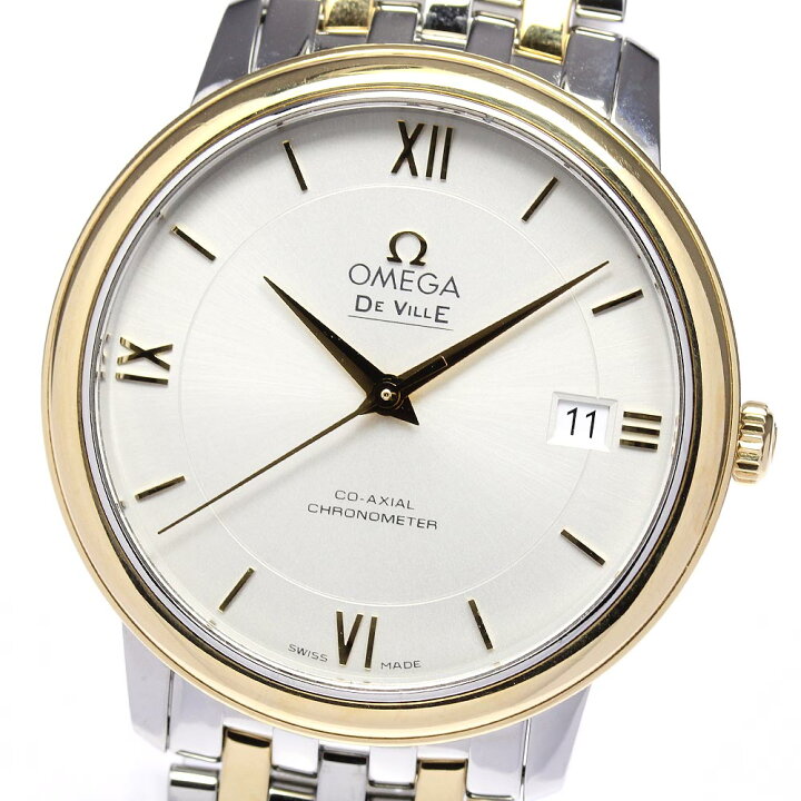 楽天市場】☆美品【OMEGA】オメガ デビル プレステージ コーアクシャル 