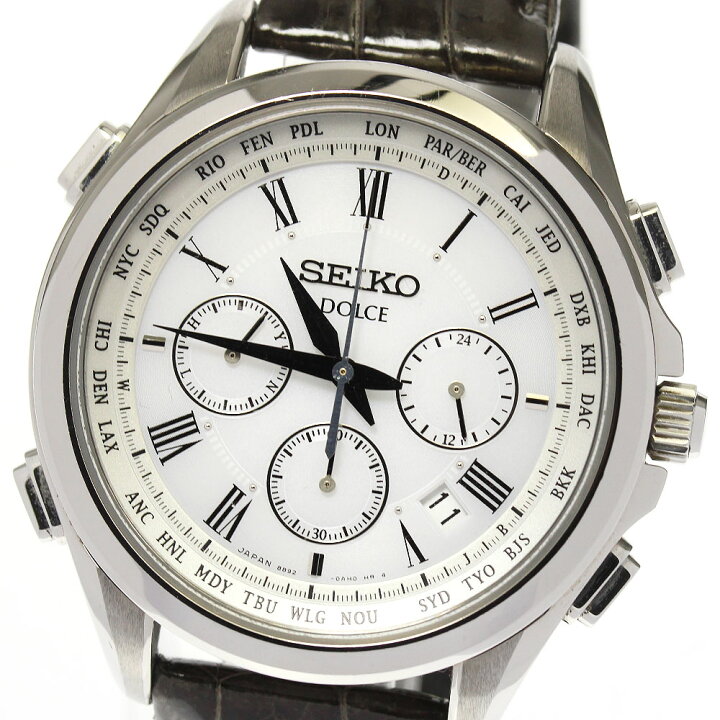 楽天市場】☆良品【SEIKO】セイコー ドルチェ クロノグラフ SADA039 