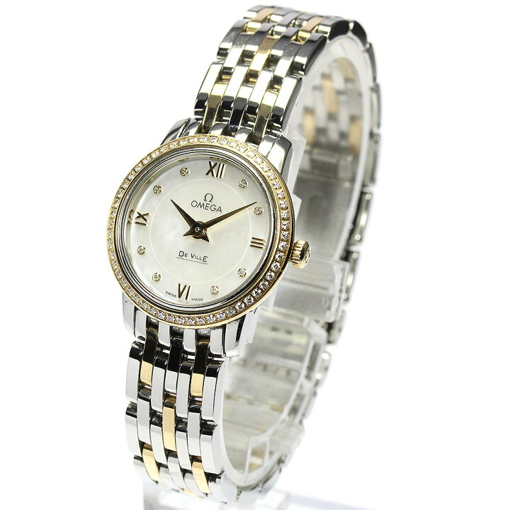 楽天市場】☆良品 【OMEGA】オメガ デビル プレステージ 8Pダイヤ  