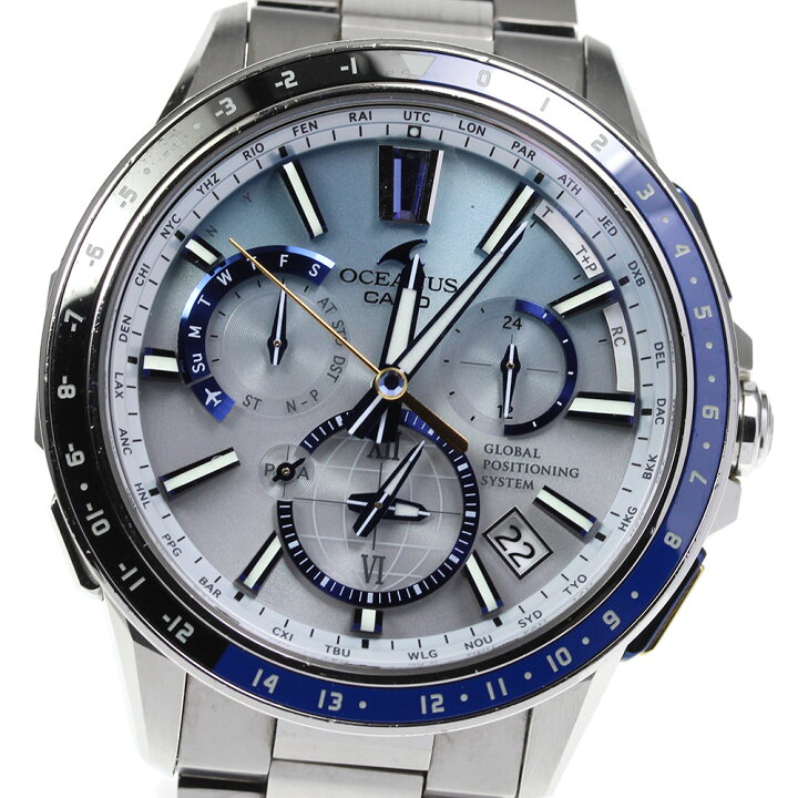 楽天市場】☆箱・保証書付き【CASIO】カシオ オシアナス 世界1500本 