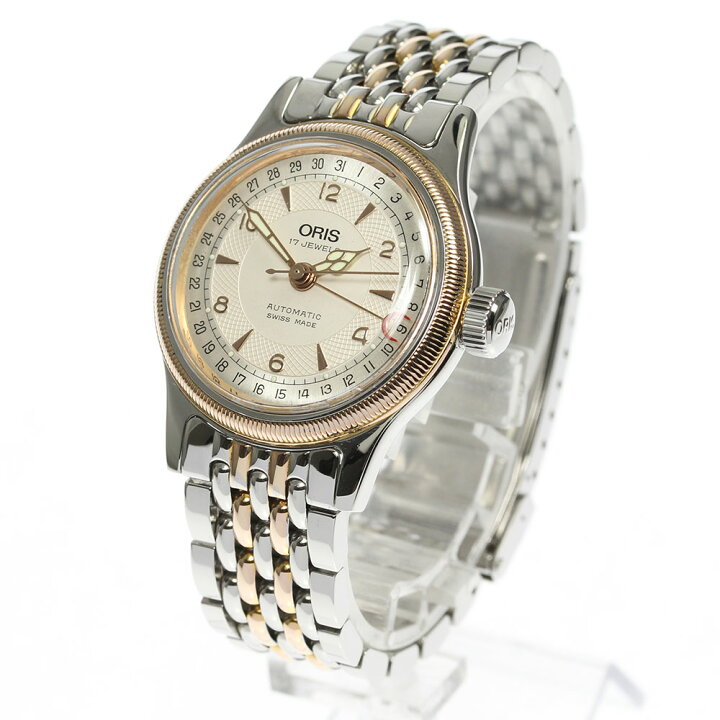楽天市場】☆良品【ORIS】オリス ポインターデイト 7400C 自動巻き 
