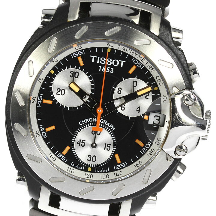 楽天市場】【TISSOT】ティソ T-レース クロノグラフ T472S クォーツ 