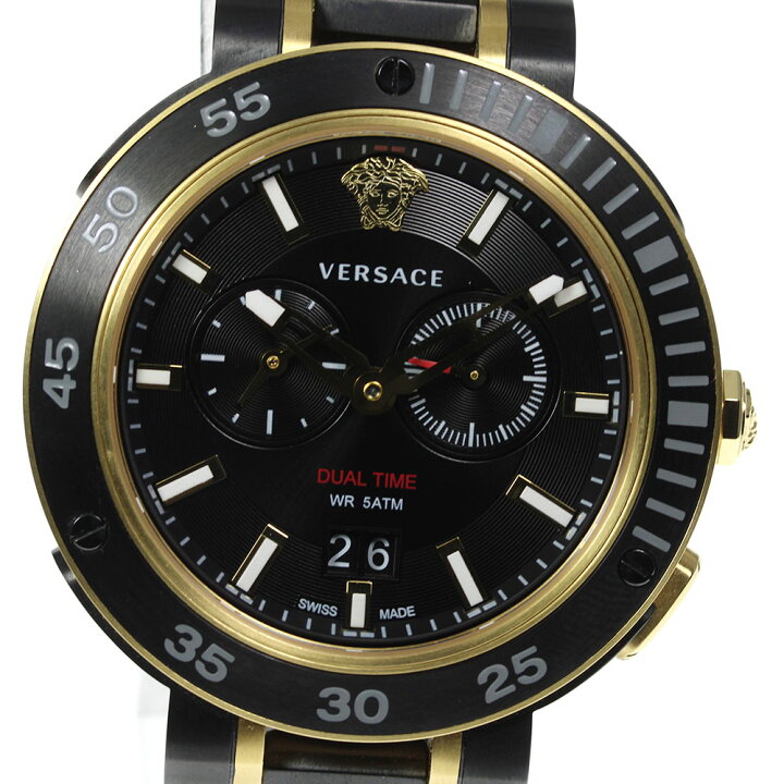 楽天市場】☆美品☆箱・保証書付き【VERSACE】ヴェルサーチ V  