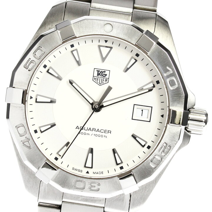 楽天市場】☆良品☆箱・保証書付き【TAG HEUER】タグホイヤー アクア 