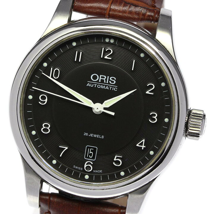 楽天市場】☆良品【ORIS】オリス クラシック デイト 7594 自動巻き  