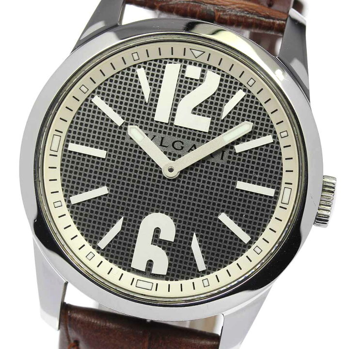 楽天市場】☆良品【BVLGARI】ブルガリ ソロテンポ ST37S クォーツ 