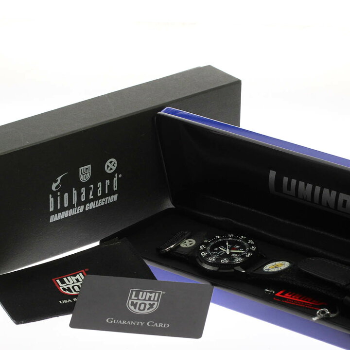 楽天市場】☆箱・保証書付き【LUMINOX】ルミノックス バイオハザード 