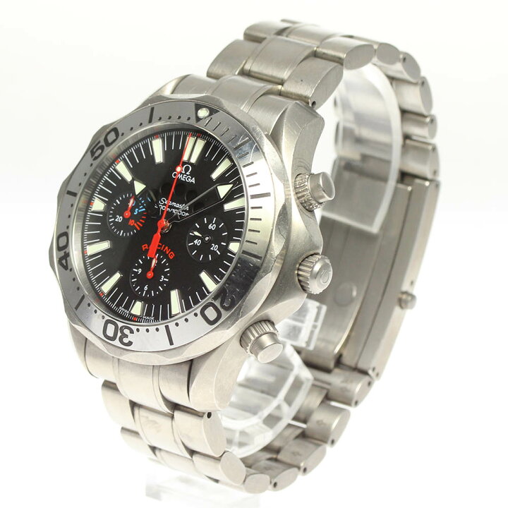 楽天市場】ベルト訳あり箱・保証書付き【OMEGA】オメガ シーマスター  