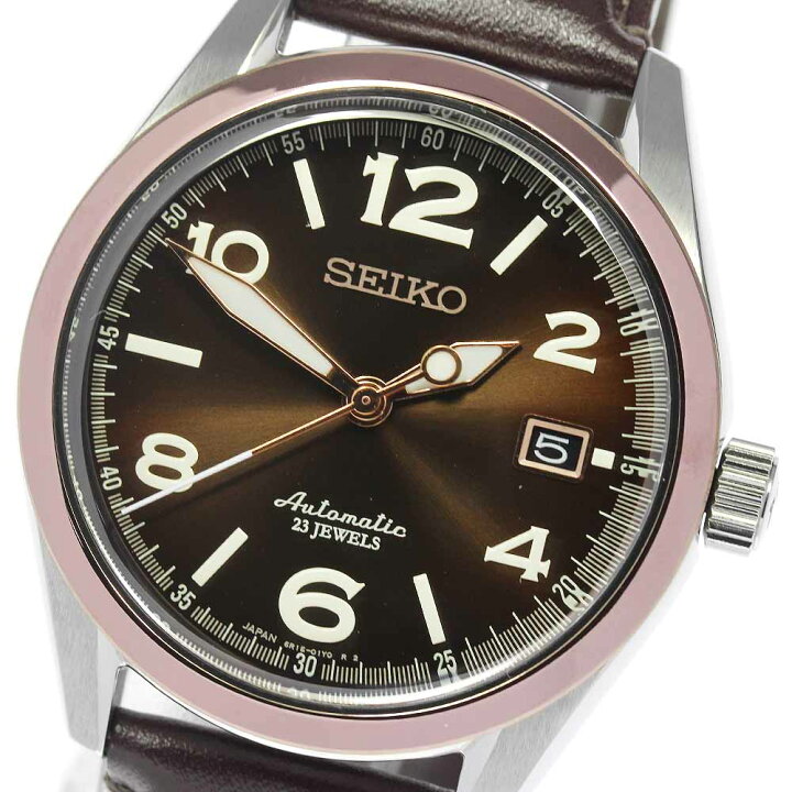 楽天市場】☆美品【SEIKO】セイコー メカニカル デイト SARG012/6R15 