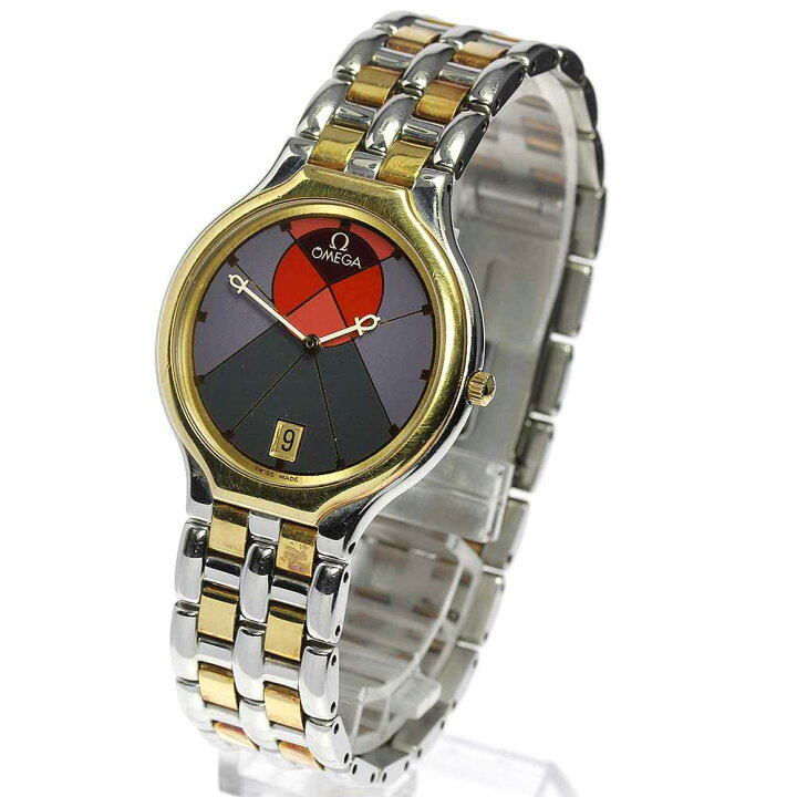 楽天市場】【OMEGA】オメガ デビル ユニークダイアル YGベゼル  