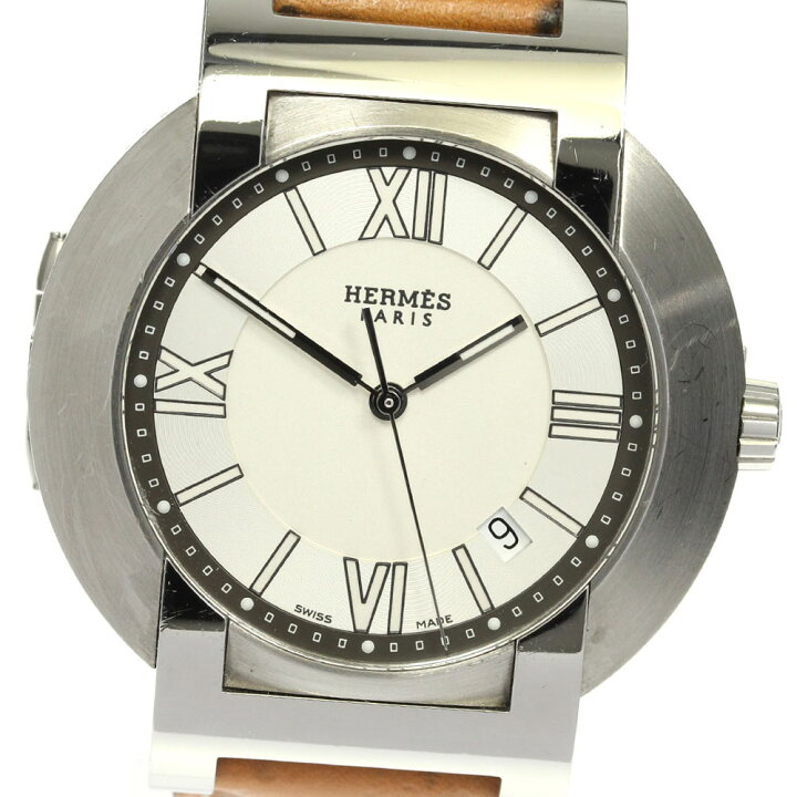 楽天市場】【HERMES】エルメス ノマードコンパス デイト NO2.910 