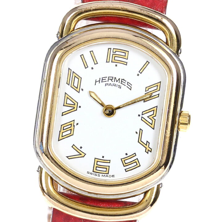 楽天市場】【HERMES】エルメス ラリー RA1.240 クォーツ レディース 