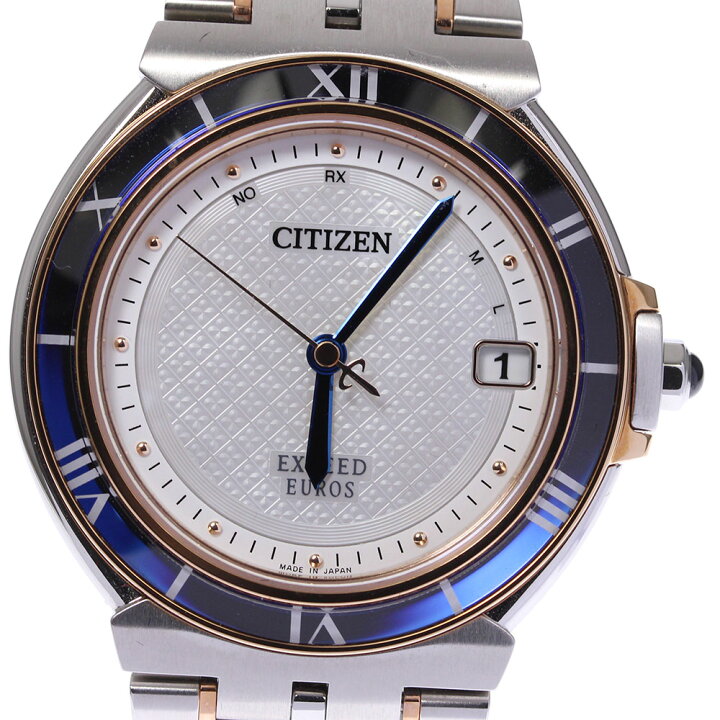 楽天市場】☆美品☆箱付き【CITIZEN】シチズン エクシード ユーロス 
