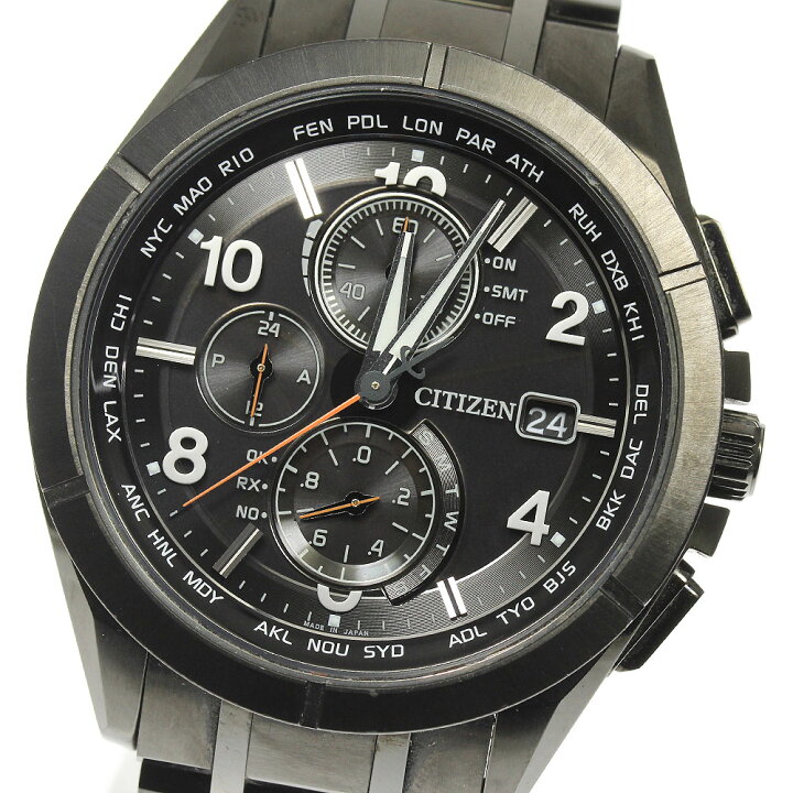 楽天市場】☆良品【CITIZEN】シチズン アテッサ エコドライブ AT8166 