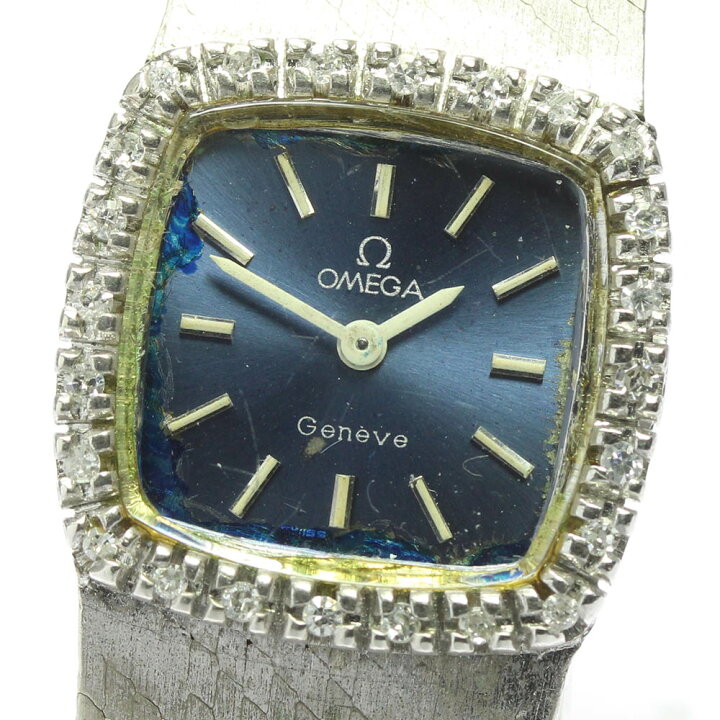 楽天市場】【OMEGA】オメガ ジュネーブ ダイヤベゼル Cal.1012 