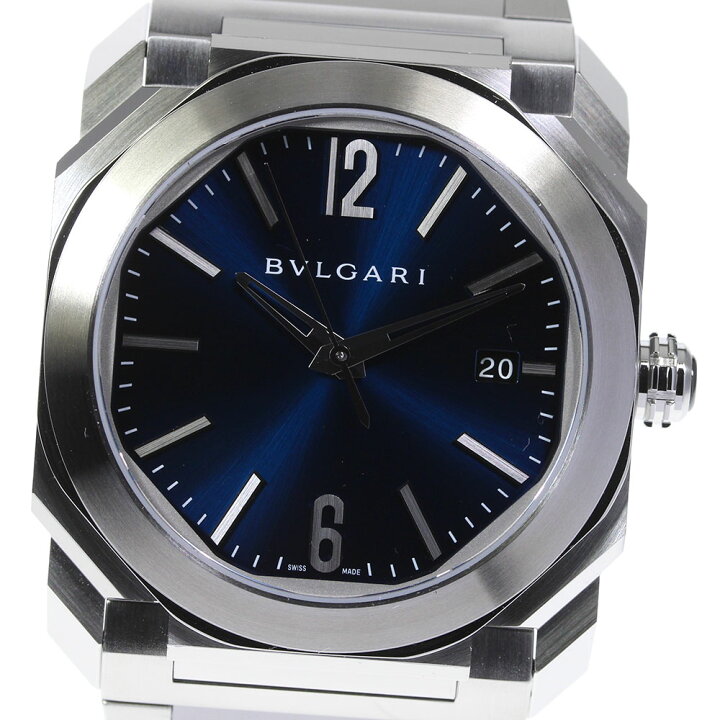 楽天市場】☆美品☆箱・保証書付き【BVLGARI】ブルガリ オクト