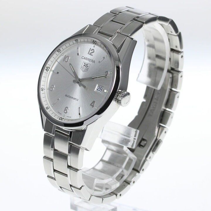 TAG HEUER タグホイヤー カレラ キャリバー5 WV211A-3 シルバー 自動 