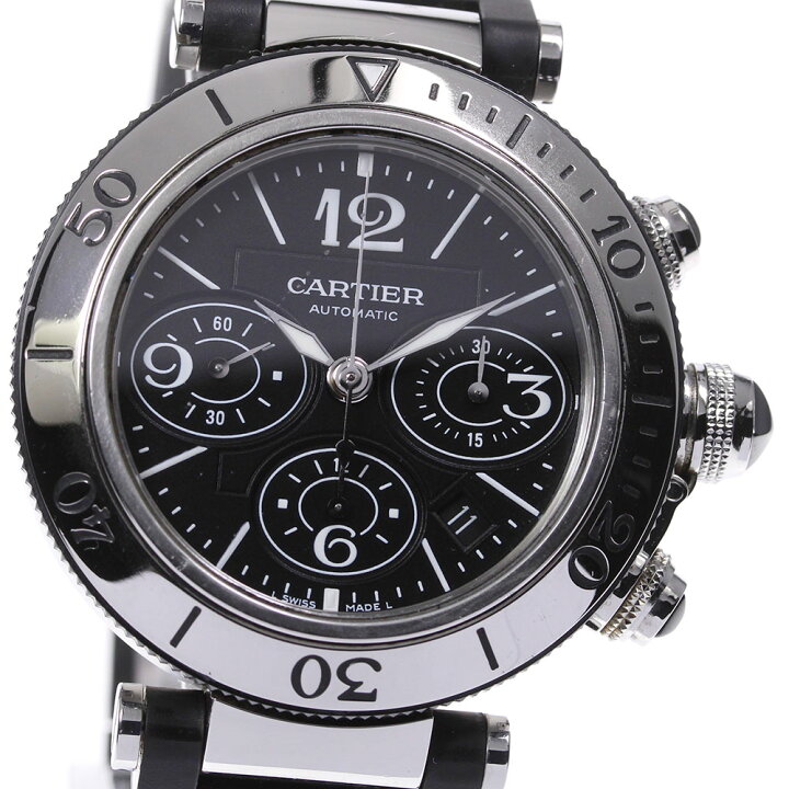 楽天市場】【CARTIER】カルティエ パシャ シータイマー クロノグラフ 
