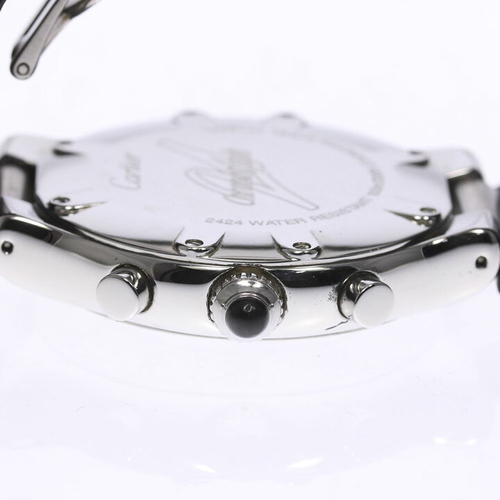 楽天市場】ベルト訳あり☆【CARTIER】カルティエ クロノスカフ  