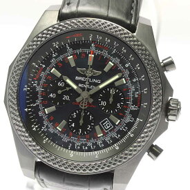 ☆良品★箱・保証書付き【BREITLING】ブライトリング ベントレー クロノグラフ MB0611 / MB061113/BE60 自動巻き メンズ【ev15】【中古】