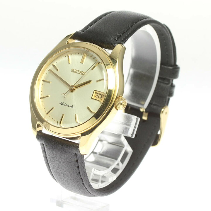 楽天市場】☆良品【SEIKO】セイコー メカニカル デイト 裏スケ 4S35 