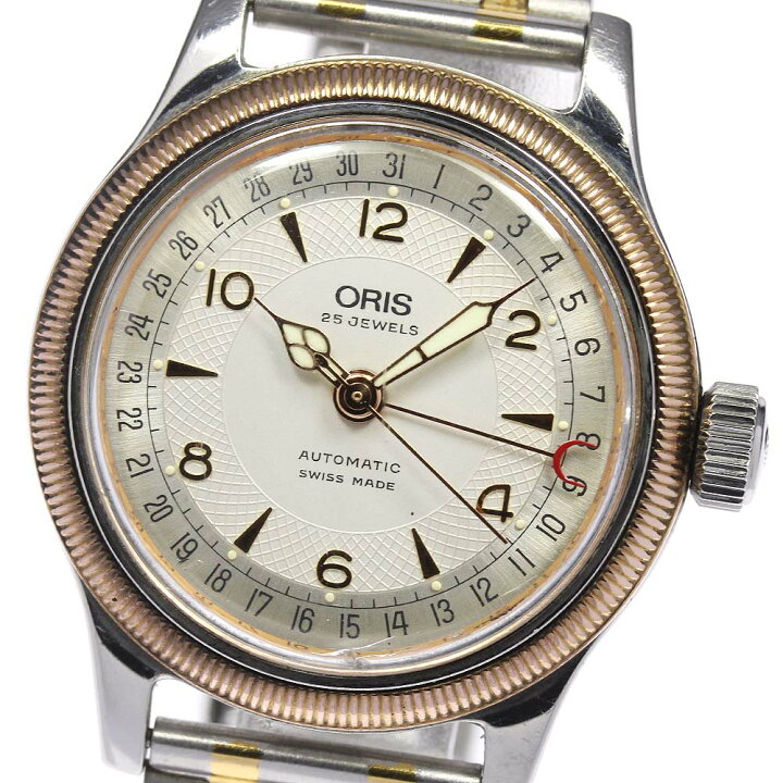 楽天市場】【ORIS】オリス ポインターデイト ビッグクラウン 7463B 