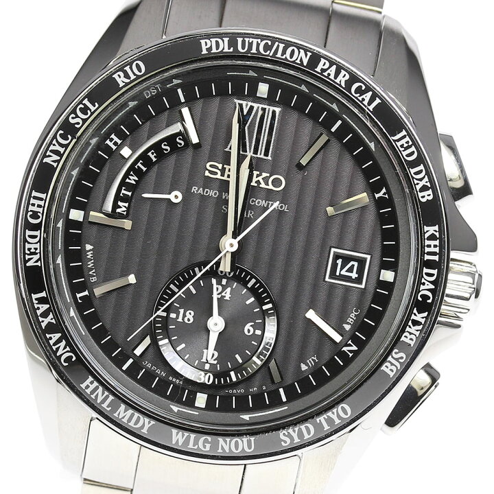 楽天市場】☆良品【SEIKO】セイコー ブライツ ワールドタイム 