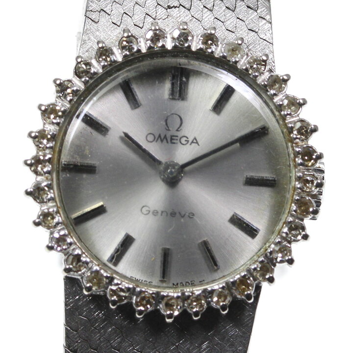 楽天市場】【OMEGA】オメガ ジュネーブ ダイヤベゼル cal.485 