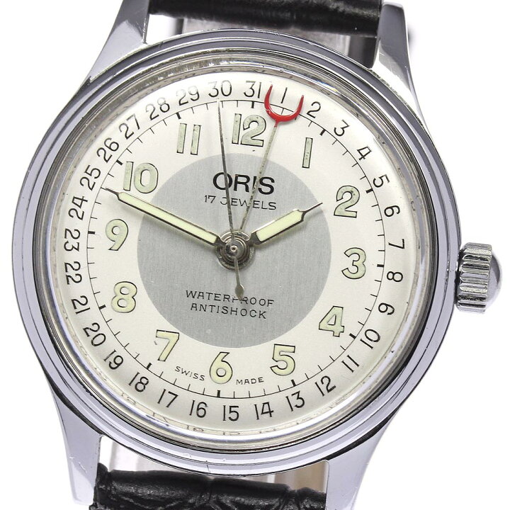 楽天市場】【ORIS】オリス ポインターデイト 302-7285 手巻き 