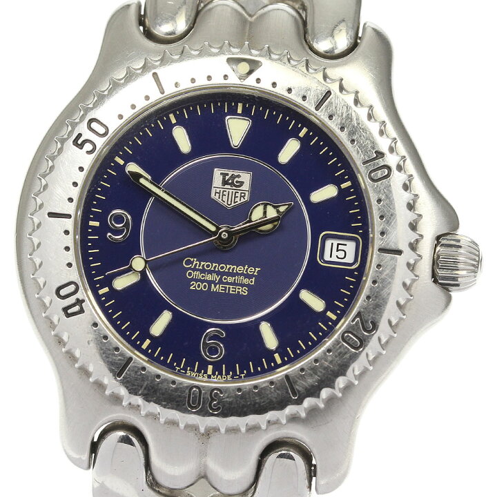 楽天市場】【TAG HEUER】タグホイヤー セル デイト WG5114-P0 自動巻き 