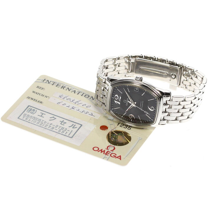 楽天市場】☆美品☆保証書付き【OMEGA】オメガ デビル プレステージ 