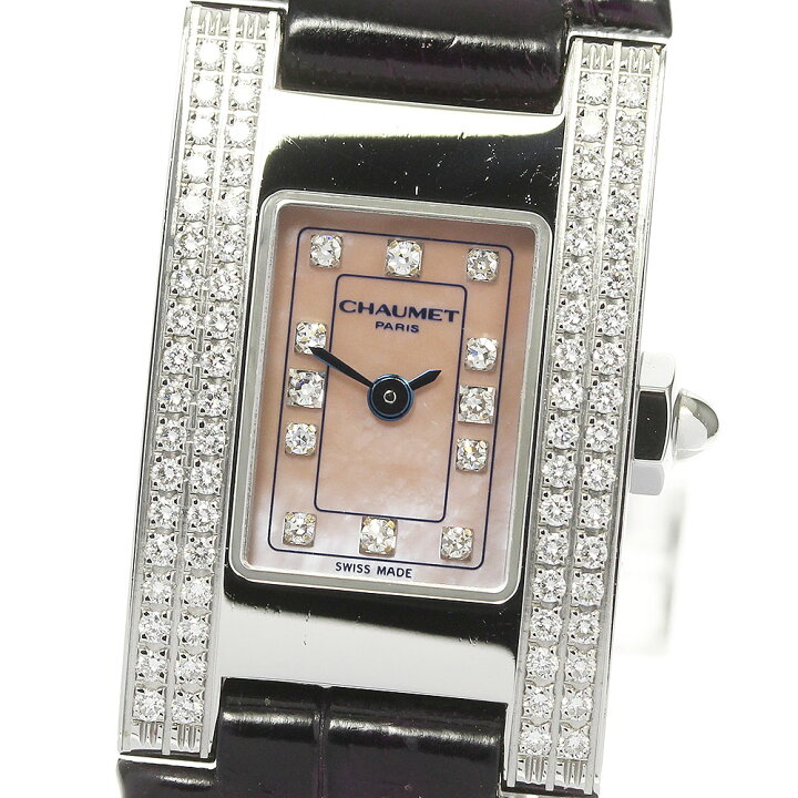 楽天市場】☆箱付き【Chaumet】ショーメ スタイル レクタングル サイド  