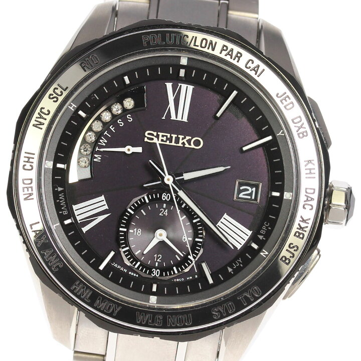 楽天市場】☆美品☆箱付き【SEIKO】セイコー ブライツ デイト SAGA185 